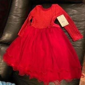 New holiday dress, New Year dress size 5T